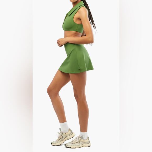 WeWoreWhat Active Women's Skort Skirt Short Court Green Small NWT - Picture 8 of 15